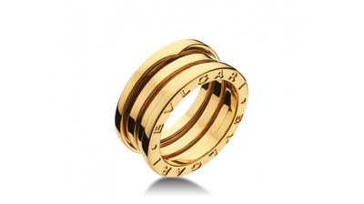 Обручальные кольца из трёх видов золота с бриллиантами и гравировкой (Вес  пары 40 гр.) | Купить в Москве - Nota-Gold