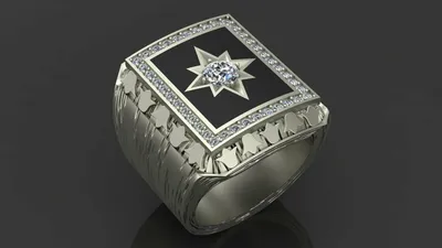 Печатка мужская золотая 585 пробы мусульманское кольцо перстень мужской  кольца мужские с мечетью - купить с доставкой по выгодным ценам в  интернет-магазине OZON (448883626)