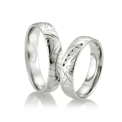 Обручальные кольца с бриллиантами — купить обручальное кольцо с бриллиантом  в интернет-магазине Adamas.ru