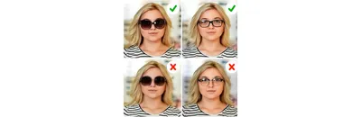 Как выбрать очки для круглого женского лица?