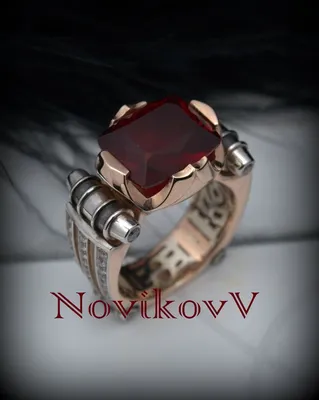 Мужской перстень с натуральным Рубином в Днепре | Rings, Class ring, Jewelry