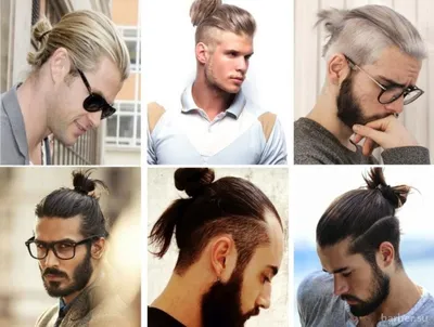 Модные мужские стрижки на длинные волосы - Barber.su