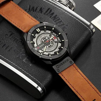 Кварцевые мужские спортивные часы Megir водонепроницаемые с хронографом -  купить с доставкой по выгодным ценам в интернет-магазине OZON (1075006020)