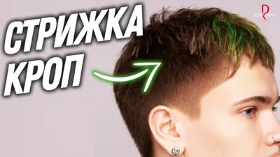 DEMETRIUS | Мужская стрижка КРОП | Мужская стрижка на короткие волосы -  YouTube