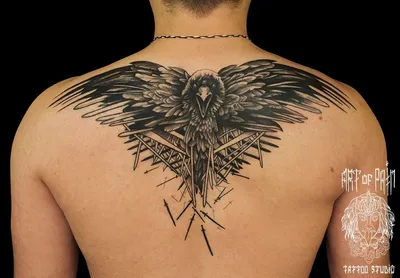 Мужские тату на спине: татуировки на спине для мужчин, эскизы, идеи, фото,  недорого в Краснодаре |тату салон Shiva-Tattoo