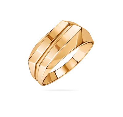 Мужской золотой перстень с бриллиантами — 16 июля 2023