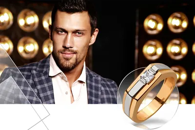 Купить Модные мужские кольца из матовой нержавеющей стали 8 мм, розовое  золото, цвет линии, паз, скошенный край, мужские кольца, свадебные  украшения | Joom