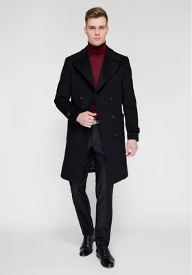 Прилегающее мужское пальто TAILORED FIT