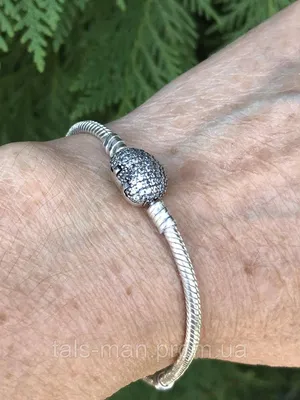 Браслет-цепочка в виде змеи Pandora Moments из стерлингового серебра  590728-17 для женщин ru