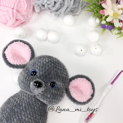 Мастер класс мышонок амигуруми крючком | Stuffed toys patterns, Knitting  for kids, Crochet toys