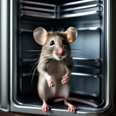 В холодильнике пусто, мышь повесилась» — создано в Шедевруме
