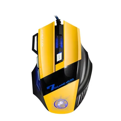 IMICE X7 2400 DPI 7-Key Wired Gaming Mouse with Colorful Breathing Light,  Cable Length: 1.8m (Sunset Yellow E-commerce Version) [ATBD0572045201BPB]-  US$4.43 - PlusBuyer.com