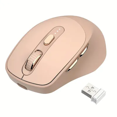 Wireless Gaming Mouse USB IMICE GW-X7 3200DPI Dual Mode Rechargeable 7 Keys  2.4Ghz Silent Mouse Bluetooth 7-color Breathing LED