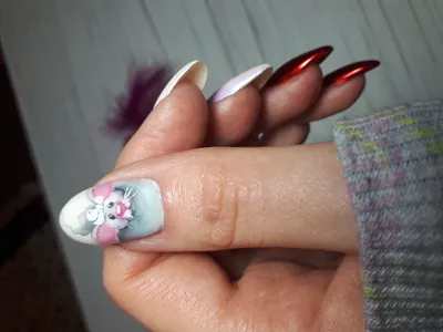 Маникюр, идеи маникюра, дизайн мышки, ногти, дизайн ногтей 2020 | Manicure,  Nails, My style