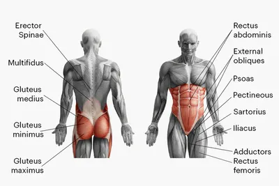 Гид по развитию мышц кора: анатомия, тесты и программа тренировок -  Лайфхакер