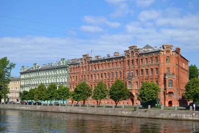 Панорамы Санкт-Петербурга — Набережная реки Фонтанки