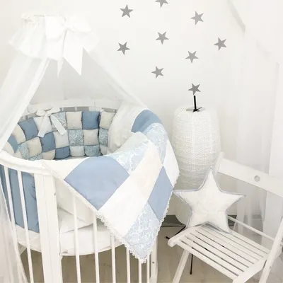 Комплект бортиков в детскую кроватку для новорожденных с одеялом и  постельным бельем Доченька - купить с доставкой по выгодным ценам в  интернет-магазине OZON (1057796949)