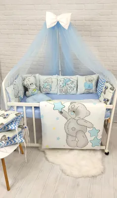 Набор в классическую кроватку для новорожденных Ecoline Solar (10  предметов) купить в интернет-магазине в Москве 2023 года