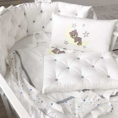 Детский постельный набор в кроватку для новорожденных (ID#1736925722),  цена: 2030 ₴, купить на Prom.ua