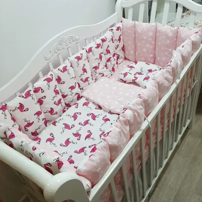 K.Baby Бортики в кроватку для новорожденных с одеялом