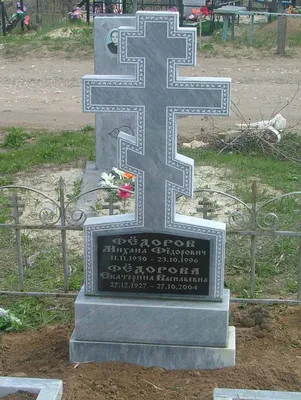 Памятник-крест - Мастерская Новикова - Изготовление памятников в Волгограде