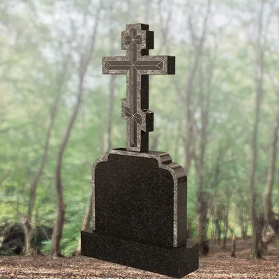 Памятник из мрамора - Воздушный крест 71 | Ритуалум Краснодар