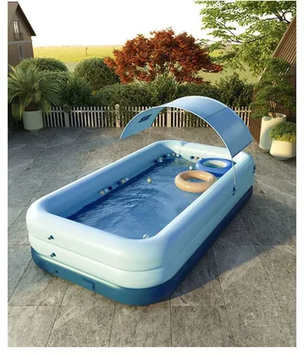 Каркасный бассейн VS надувной бассейн: что лучше для дачного участка |  BLIZKO стройка и ремонт | Дзен