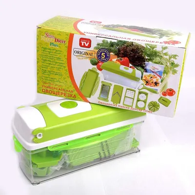 Ручная овощерезка Nicer Dicer Plus (Найсер Дайсер Плюс), цена в  Екатеринбурге от компании Универсал М