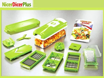 Овощерезка найсер дайсер плюс Nicer Dicer Plus - купить по выгодной цене |  SIRCO - лучшие цены.