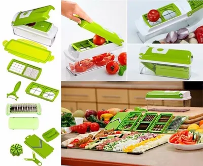 Измельчитель-овощерезка \"найсер дайсер\" genius nicer dicer plus: цена 274  грн - купить Кухонные принадлежности и аксессуары на ИЗИ | Кременчуг