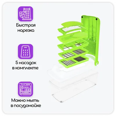 Овощерезка Найсер Дайсер Плюс (Nicer Dicer Plus) (ID#169072564), цена: 30  руб., купить на Deal.by