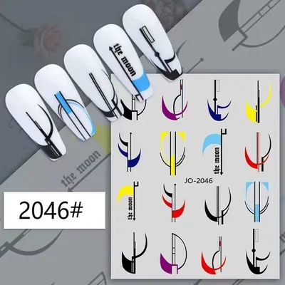 Blesk, Наклейки для дизайна ногтей №01 - купить в интернет-магазине  КрасоткаПро.