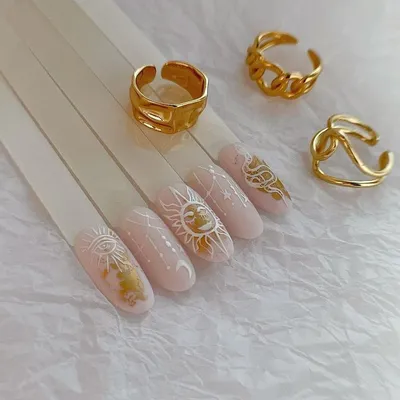 Накладные ногти для рук Accessories Искусственные Гвозди 12 шт - купить в  Москве, цены на Мегамаркет