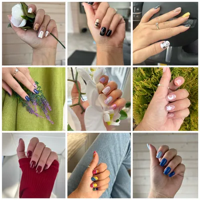 Наклейки гель лаковые для ногтей Nails-Creative, дизайн ногтей, накладные  ногти, слайдеры купить по низким ценам в интернет-магазине Uzum (392634)