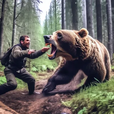 За жуткой трапезой застали медведя еще в одном селе Хабаровского края -  AmurMedia.ru