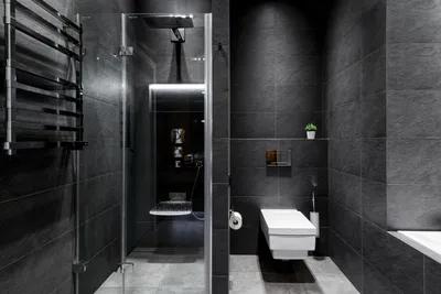 Туалеты с розовой плиткой – 135 лучших фото-идей дизайна интерьера туалета  | Houzz Россия