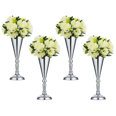 Высокие искусственные цветы для напольной вазы - 68 фото