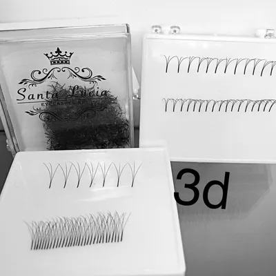 Новинка 20D L-образные ресницы для пучковые наращивания 3D русский  индивидуальный ресницы пучковы 1 коробка/60 пучков натуральные норковые  ресницы инструменты для макияжа | AliExpress