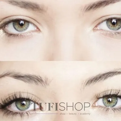 Выразительные глаза (наращивание до и после) - купить в Киеве |  Tufishop.com.ua