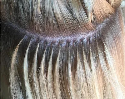 Наращивание волос Краснодар, фото работ по капсульному наращиванию волос от  домашней студии Ксении Грининой