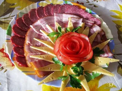 Колбасно-сырное ассорти 😉😄 - рецепт автора Ирина Мысина ✈ Амбассадор