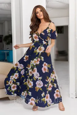 Нарядное летнее платье сарафан в пол на бретелях с открытыми плечами юбка  клёш с большим и шикарным размахом (ID#1159295615), цена: 1050 ₴, купить на  Prom.ua