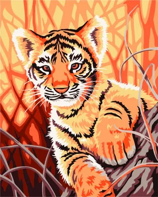 Узорчатое величие тигра окруженное ярким взаимосвязанным вихрем, тигр,  закрученный вихрь, яркий фон картинки и Фото для бесплатной загрузки