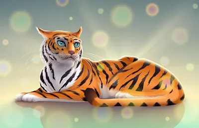 Профиль тигра, нарисованный вручную реалистично | Премиум векторы