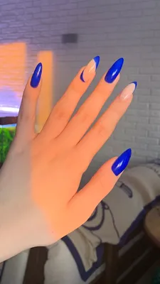 маникюр | Unhas violetas, Unhas bonitas, Unhas azuis