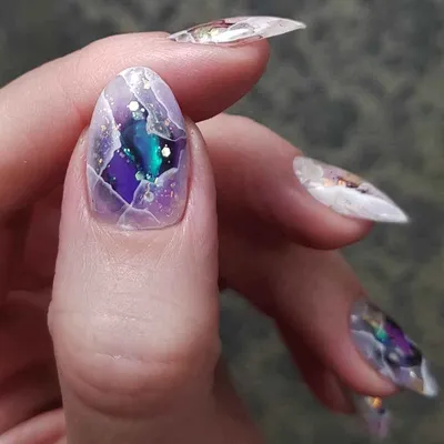 gallinaz_nail@instagram on Pinno: Давно я не делала жидкие камни из  кошачь...