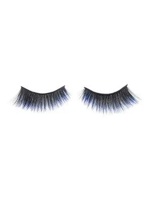 Luxury Lashes Цветные накладные ресницы омбре аниме с клеем - купить с  доставкой по выгодным ценам в интернет-магазине OZON (865001293)