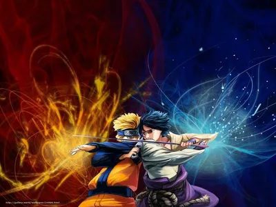 Обои на рабочий стол Чибики Наруто / Naruto и Саске / Sasuke из аниме Naruto  / Наруто, обои для рабочего стола, скачать обои, обои бесплатно