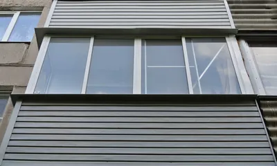 Наружная отделка балконов и лоджий – популярные технологии и материалы |  ОкнаТрейд