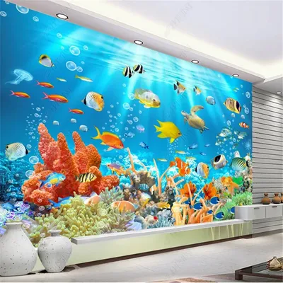 Настенный аквариум: морское царство в нашем доме - Квартира, дом, дача - 5  октября - 43310478757 - Медиаплатформа МирТесен